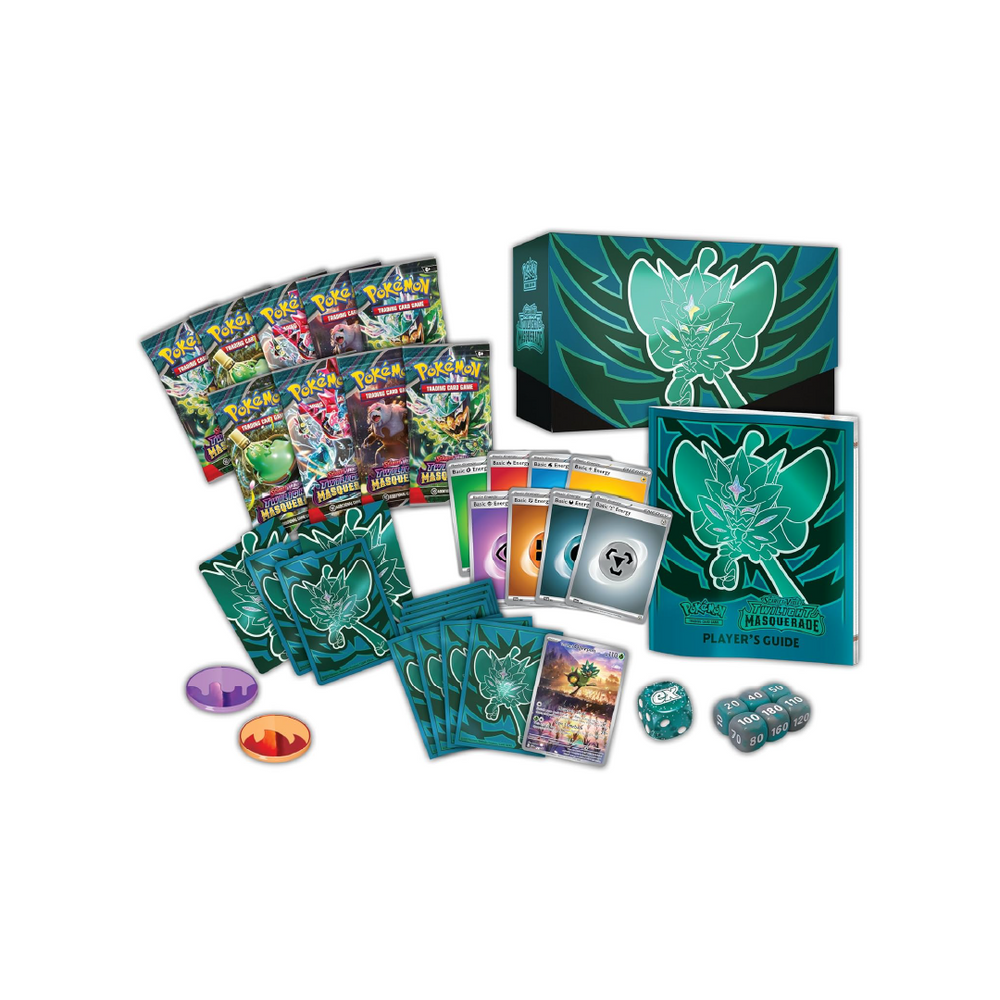 Pokémon TCG Twilight Masquerade SV6 Elite Trainer Box
