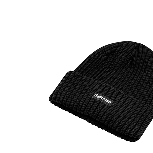 Supreme Overdyed Beanie Black Supreme Overdyed Beanie (SS25